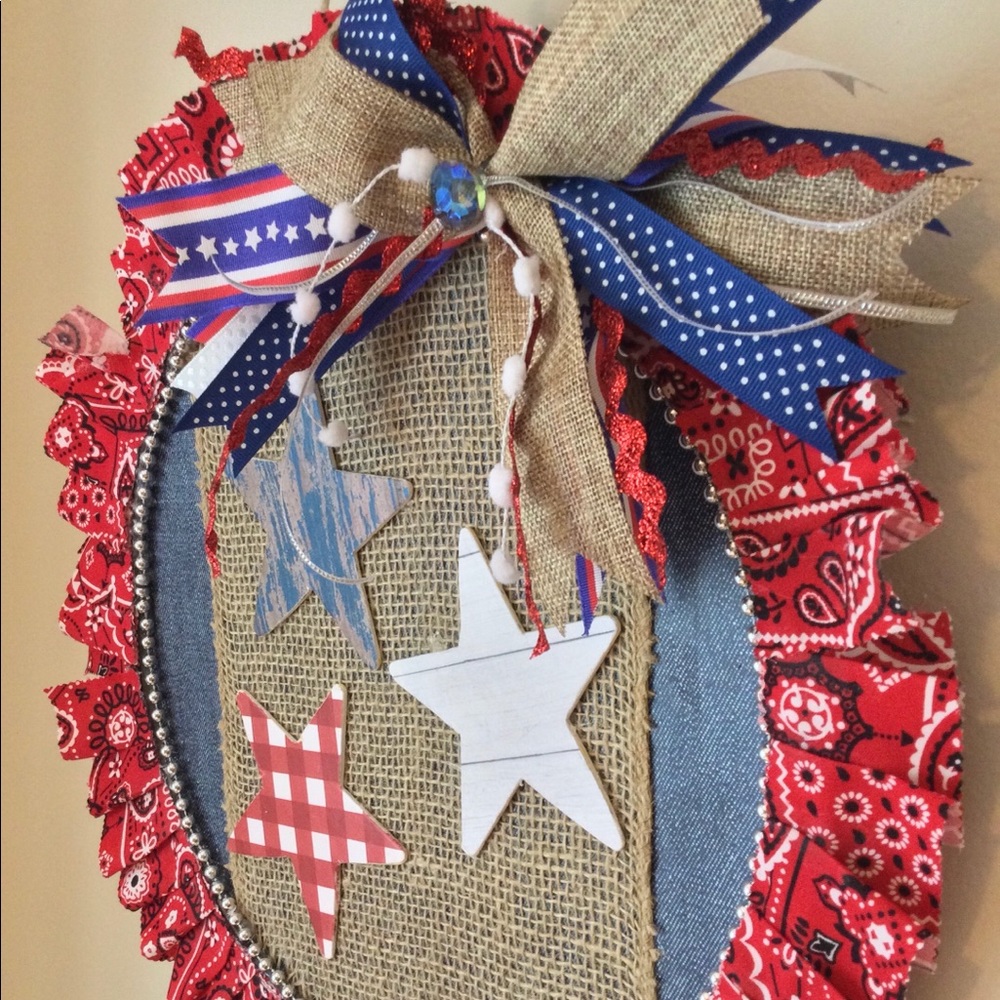 Patriotic Door Hanger - Picture 3 of 3